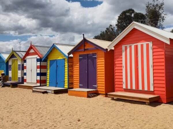 Brighton Bathing Box, Rumah Kayu Warna-warni di Tepi Pantai Australia Ternyata Toilet!