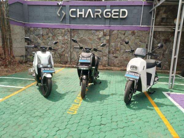Motor Listrik Charged Indonesia Disewakan, Per Bulan Rp 1,6 Jutaan Motor Listrik Charged Indonesia Disewakan, Per Bulan Rp 1,6 Jutaan