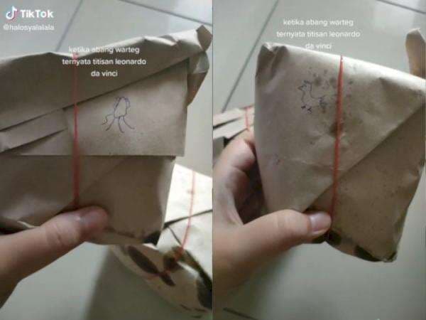 Beda dari Biasanya, Pemilik Warteg Ini Lakukan Cara Unik untuk Kode di Bungkusan Nasi Beda dari Biasanya, Pemilik Warteg Ini Lakukan Cara Unik untuk Kode di Bungkusan Nasi