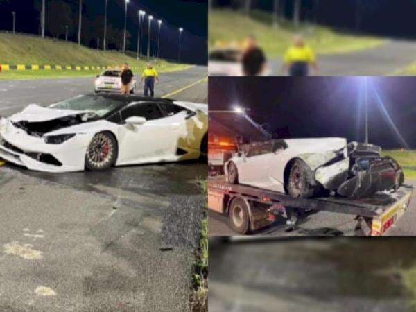 Ikuti Event Drag Race, Lamborghini Huracan Ini Alami Kecelakaan Hebat! Ikuti Event Drag Race, Lamborghini Huracan Ini Alami Kecelakaan Hebat!