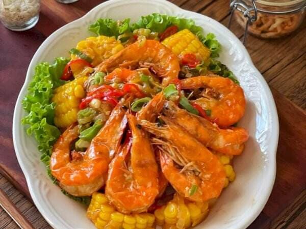 Resep Udang Asam Manis ala Restoran Seafood, Dijamin Enak!