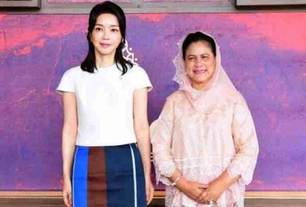 Waduh Foto Iriana dan Istri Presiden Korsel Direndahkan, Ini Tanggapan Ibu Negara, Gibran dan Kaesang