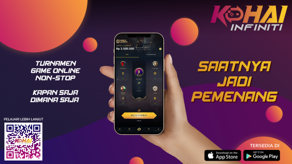 Kohai Infiniti, Aplikasi Platform Esports Kini Resmi Hadir di Indonesia