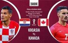 Piala Dunia 2022: Head to Head Kroasia vs Kanada Piala Dunia 2022: Head to Head Kroasia vs Kanada