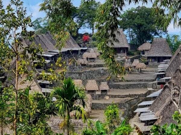 Eksotisnya Kampung Bena NTT, Perkampungan Megalithikum yang Dipenuhi Tanduk Kerbau!