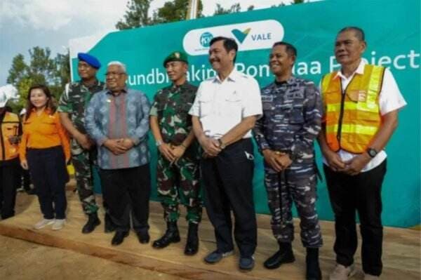 Proyek Smelter Nikel di Kolaka Sulawesi Tenggara Diresmikan Menko Luhut