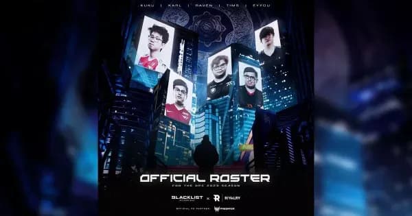 Blacklist International Resmi Terjun ke Dota 2 dengan Roster Full Filipina