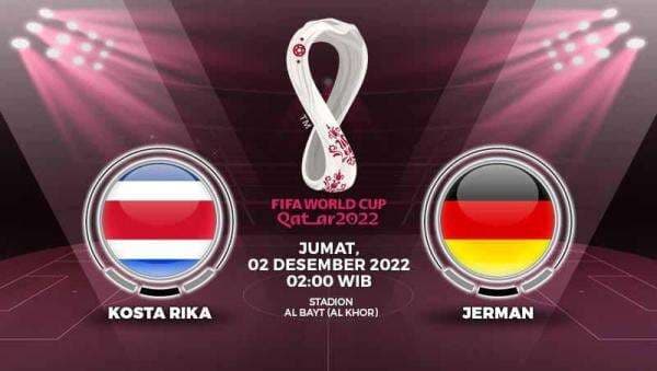Link Live Streaming Piala Dunia 2022: Kosta Rika vs Jerman di Vidio Link Live Streaming Piala Dunia 2022: Kosta Rika vs Jerman di Vidio