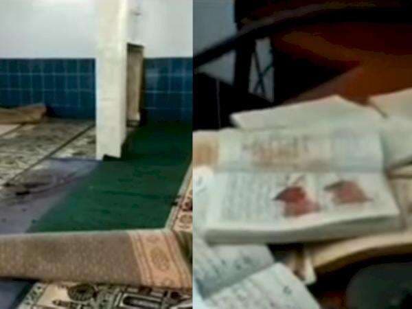 Viral Video Masjid di Magelang Diubrak-abrik, Sajadah Berserakan, Al Quran Dilumuri Darah Viral Video Masjid di Magelang Diubrak-abrik, Sajadah Berserakan, Al Quran Dilumuri Darah