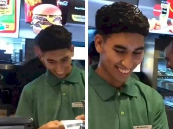 Viral ‘Achraf Hakimi’ Jadi Pelayan Restoran Cepat Saji, Gak Main di Piala Dunia 2022 Lagi?