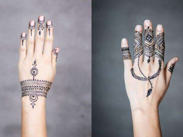 7 Motif Gambar Henna Tangan yang Simple untuk Pemula, Cantik! 7 Motif Gambar Henna Tangan yang Simple untuk Pemula, Cantik!