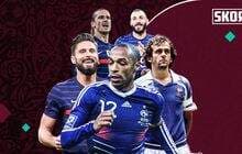 Skor 10: Pencetak Gol Terbanyak dalam Sejarah Timnas Prancis Skor 10: Pencetak Gol Terbanyak dalam Sejarah Timnas Prancis