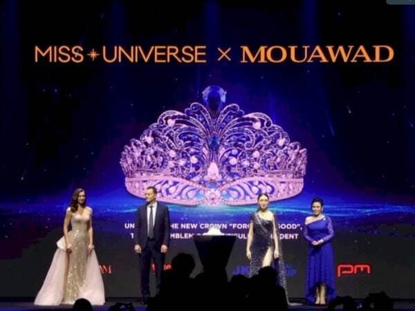 Wow, Inilah Tampak Mahkota Blue Sapphire yang Akan Dikenakan Pemenang Miss Universe ke-71