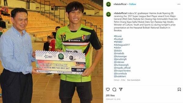 Haimie Abdullah Nyaring: Kiper Brunei yang Dipuji Thailand Meski Kebobolan 10 Gol di Piala AFF 2022