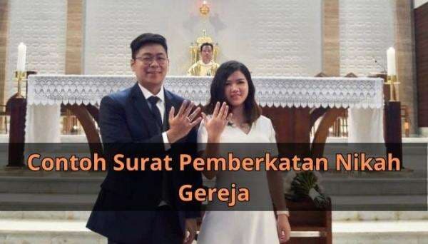 Contoh Surat Pemberkatan Nikah Gereja Contoh Surat Pemberkatan Nikah Gereja
