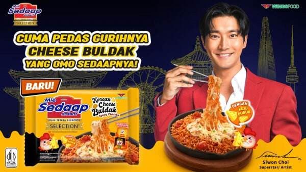 Inovasi terbaru dari Mie Sedaap! Mie Sedaap Selection Korean Cheese Buldak!