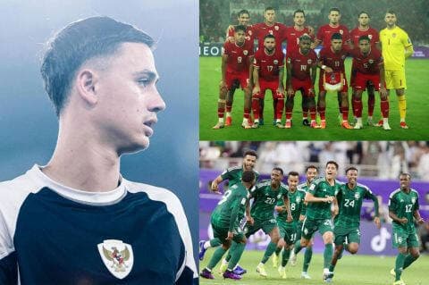 Perkiraan Formasi Timnas Indonesia vs Arab Saudi: Eliano Reijnders Dapat Menit Bermain?