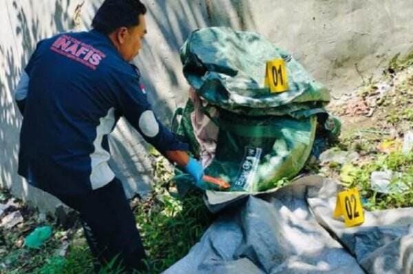 Sadis! Mantan Napi Narkoba Dibunuh, Mayatnya Dimasukkan Tas dan Dibuang di Pinggir Jalan