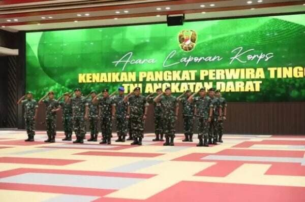 Mengenal 4 Jenderal TNI AD Sandang Pangkat Bintang 2