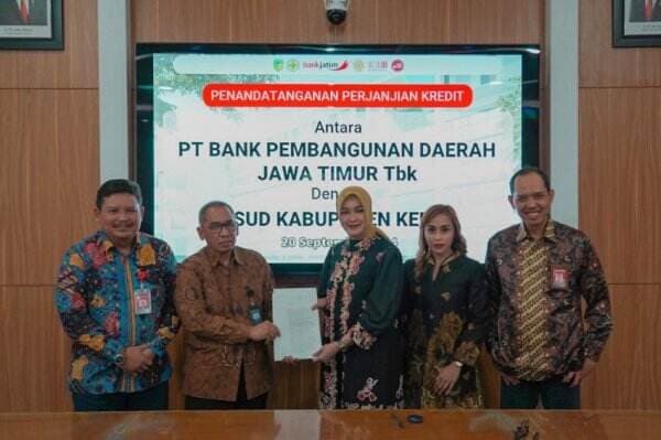 Bank Jatim Kucurkan Kredit BLUD Rp75 Miliar Ke RSUD Kabupaten Kediri