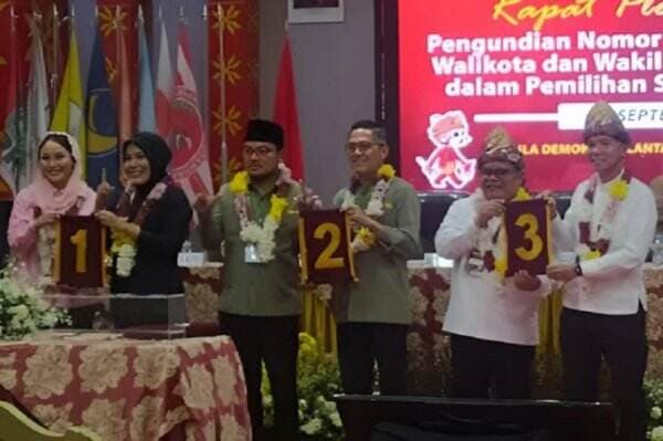 Pilkada Palembang, Pasangan yang Diusung Partai Perindo Fitrianti-Nandriani Dapat Nomor 1