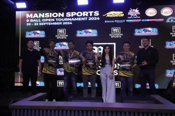 Mansion Sport 9 Ball Open Tournament 2024, Ajang Pembibitan Pebiliar Muda Tanah Air