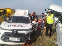 Kecelakaan Mobil Rombongan TvOne di Tol Pemalang, 3 Orang Tewas