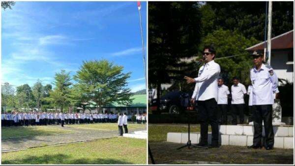 Bupati Kolaka Timur Pimpin Apel dan Halalbihalal, Momentum Awal Kerja Pasca Libur Idulfitri Bupati Kolaka Timur Pimpin Apel dan Halalbihalal, Momentum Awal Kerja Pasca Libur Idulfitri