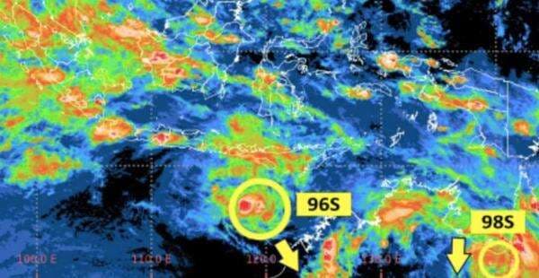 2 Bibit Siklon Tropis Terdeteksi di Pesisir Selatan Indonesia, Waspada Hujan Lebat-Gelombang Tinggi 2 Bibit Siklon Tropis Terdeteksi di Pesisir Selatan Indonesia, Waspada Hujan Lebat-Gelombang Tinggi