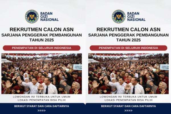 Cara Daftar SPPI 2025: Program Unggulan Badan Gizi Nasional untuk Lulusan D4, S1, dan S2