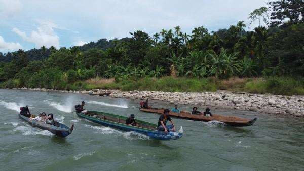 Memacu Adrenalin, Menikmati Derasnya Arus Sungai Krueng Kluet di Aceh Selatan