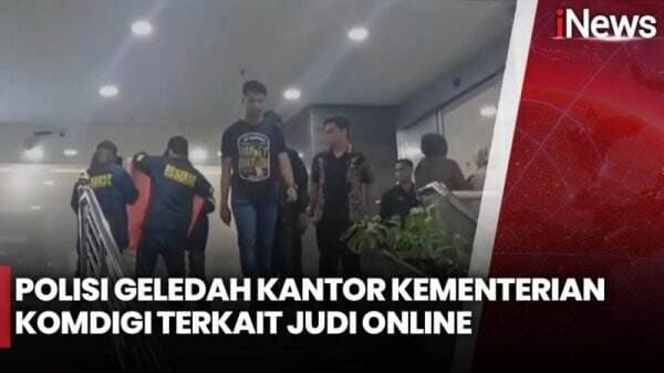 Pegawai Terlibat Judi Online, Polisi Geledah Kantor Kementerian Komunikasi dan Digital