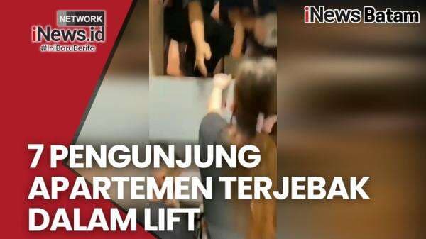 7 Pengunjung Apartemen di Batam Terjebak Dalam Lift Selama 30 Menit