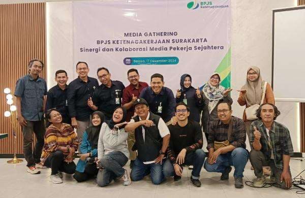 Media Gathering, BPJS Ketenagakerjaan Surakarta Ungkap Target Kepesertaan 2025