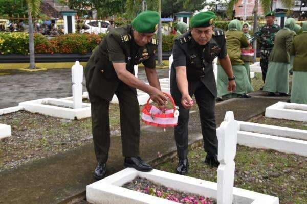 Tabur Bunga dan Doa Bersama Warnai Peringatan Hari Juang TNI AD di Demak 