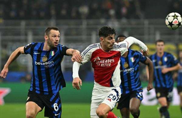 Hasil Lengkap Liga Champions: Inter Gasak Arsenal, Atletico Tundukkan PSG