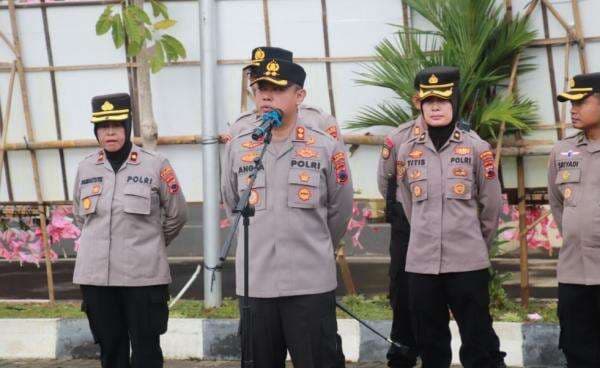 Apel Perdana, Kapolres Sukoharjo Tegaskan Larang Judol dan Pengawasan Ketat Senpi