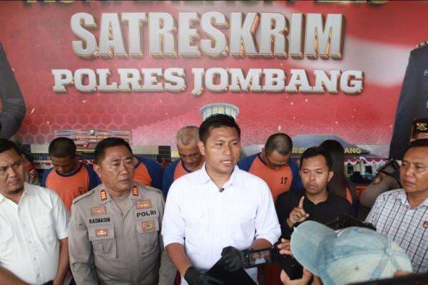 Lima Maling Motor di Jombang Mendekam Di Bui, Polisi Beberkan Aksi Cerdik Para Pelaku