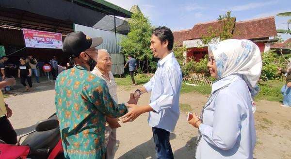 Pilkada Madiun, Kaji Mbing-Sandhi Coblos di TPS Kampung Halaman