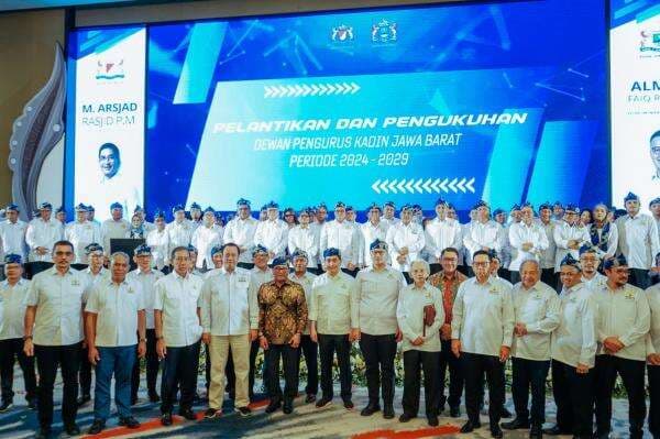 Kadin Jawa Barat Resmi Dilantik, Siap Dukung Program Ekonomi Presiden Prabowo