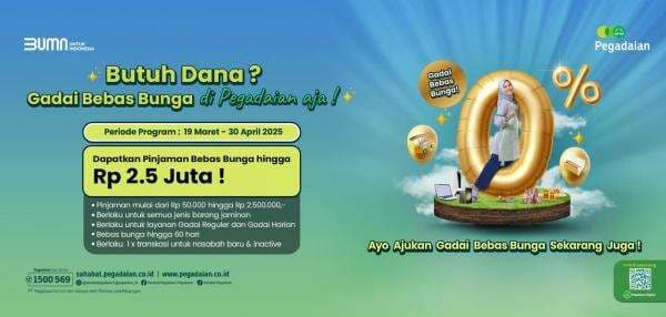 Pegadaian Jawa Barat salurkan Gadai Peduli: Gadai tanpa bunga, bebas worry! Pegadaian Jawa Barat salurkan Gadai Peduli: Gadai tanpa bunga, bebas worry!