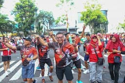 Berangkatkan Peserta Soekarno Run di Tengah Kasus, Hasto Sampaikan Akan Ikuti Proses Hukum