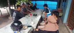 Kanit Intelkam Polsek Bukit Kapur Berikan Himbauan Serta Pentingnya Jaga Kamtibmas di PT Wasaka