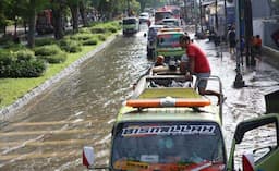 Surabaya Dilanda Banjir Akibat Cuaca Ekstrem, Begini Penjelasan BMKG Maritim Tanjung Perak