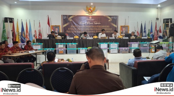 Simak Penjelasan Rapat Pleno Terbuka KPU Gowa yang Sempat Diskorsing