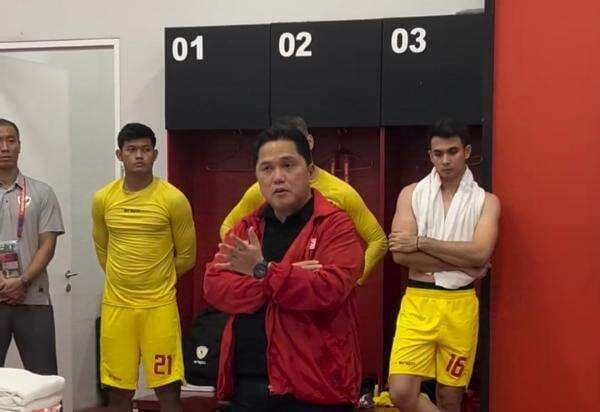 Timnas Indonesia Kalah 0-4 Usai Lawan Jepang, Erick Thohir: Saya Bertanggung Jawab