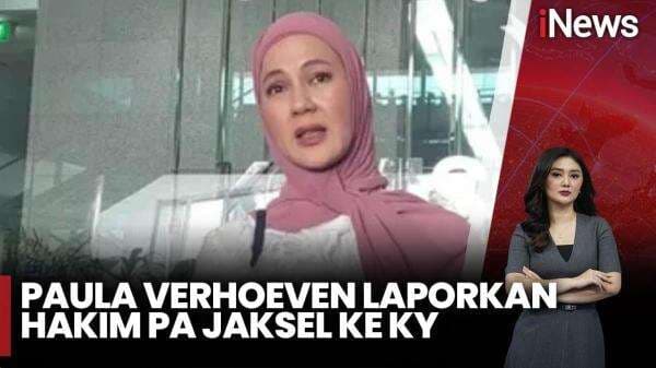 Tak Terima Dituduh Selingkuh, Paula Verhoeven Laporkan Hakim Pengadilan Agama Jakarta Selatan ke Komisi Yudisial Tak Terima Dituduh Selingkuh, Paula Verhoeven Laporkan Hakim Pengadilan Agama Jakarta Selatan ke Komisi Yudisial