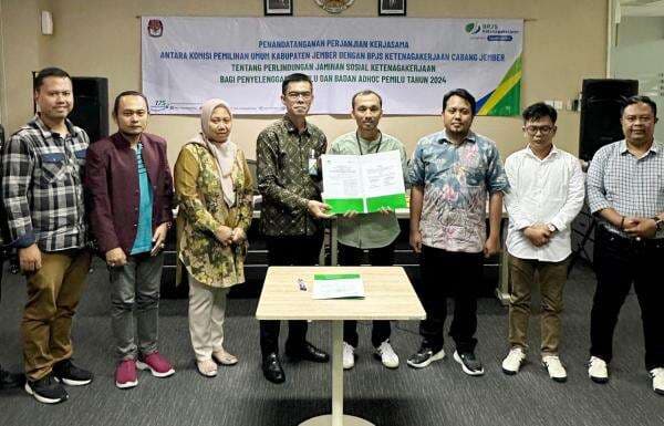 Tenang, 29.221 Petugas Pemilu di Jember Terlindungi BPJS Ketenagakerjaan! Tenang, 29.221 Petugas Pemilu di Jember Terlindungi BPJS Ketenagakerjaan!