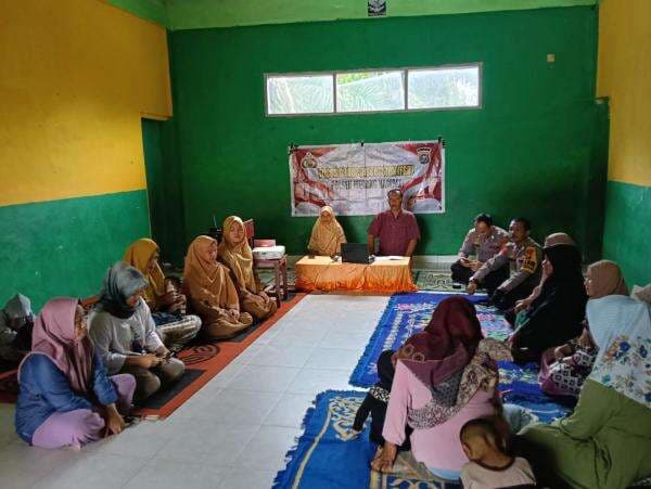 Hadapi Pilkada Serentak 2024, Polsek Medang Kampai Gelar Focus Group Discussion di Ruang Guru SD