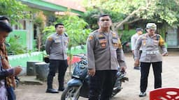 Kapolres Pantau Sejumlah TPS, Pastikan Pemilihan Berjalan Aman dan Sukses